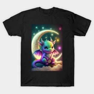 Baby Moon Dragon T-Shirt